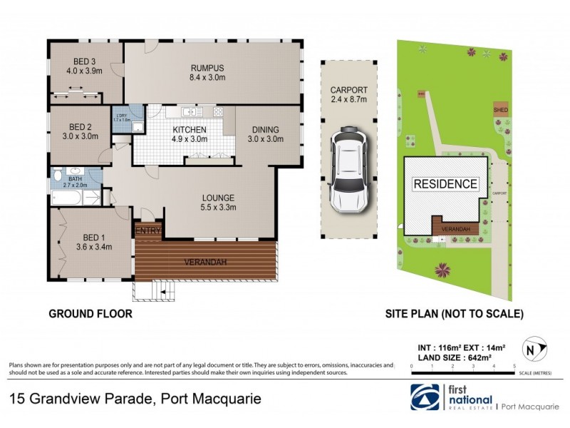 15 Grandview Parade, Port Macquarie NSW 2444 Floorplan