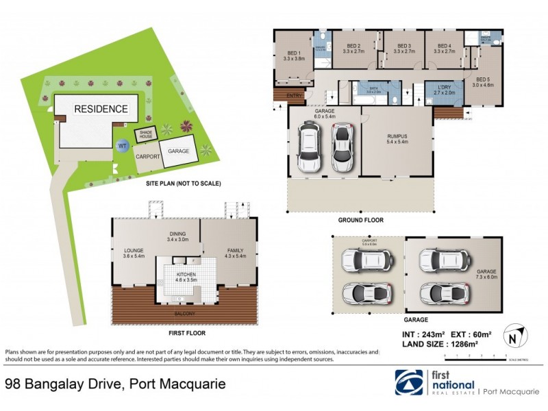 98 Bangalay Drive, Port Macquarie NSW 2444 Floorplan