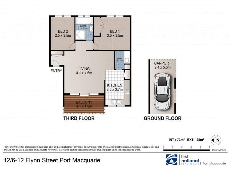 12/6-12 Flynn Street, Port Macquarie NSW 2444 Floorplan