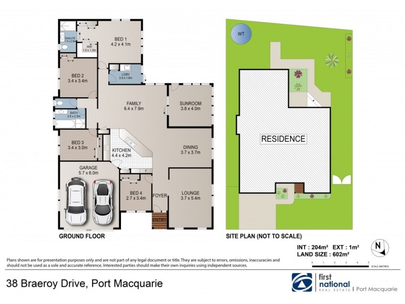 38 Braeroy Drive, Port Macquarie NSW 2444 Floorplan