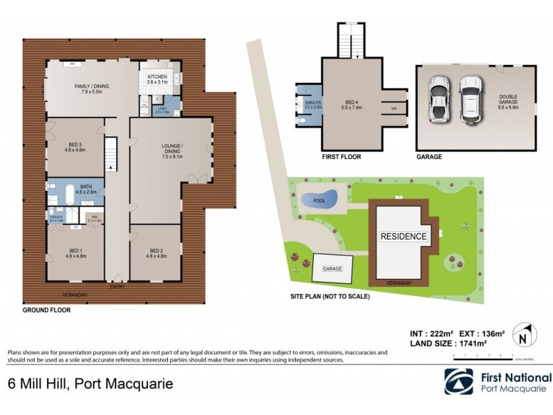 6 Mill Hill, Port Macquarie NSW 2444 Floorplan