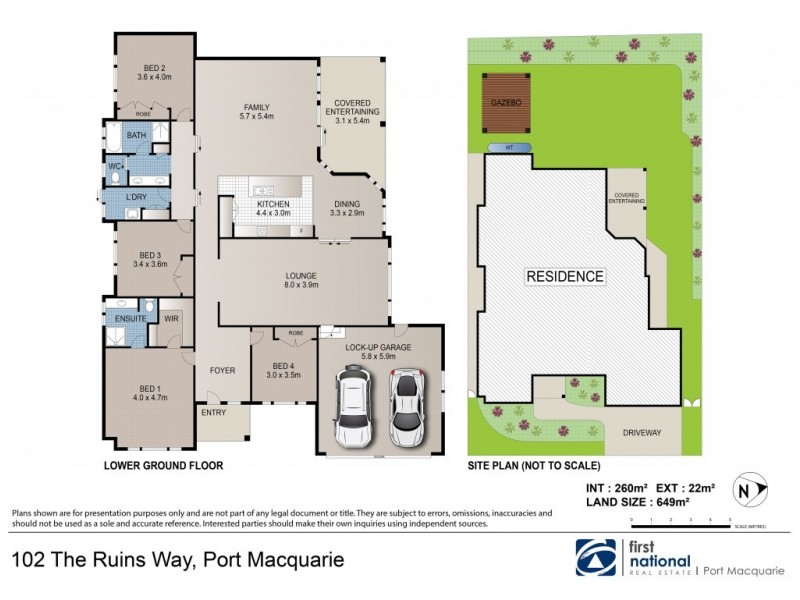 102 The Ruins Way, Port Macquarie NSW 2444 Floorplan