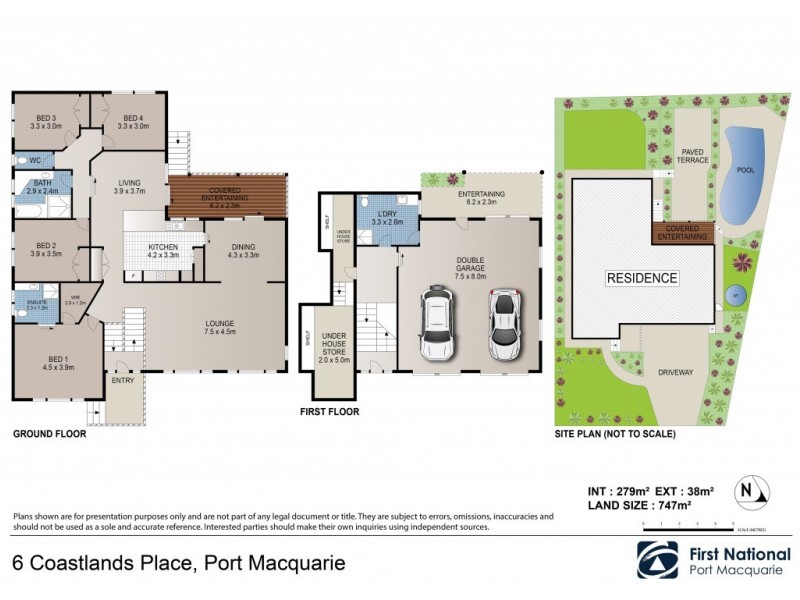 6 Coastlands Place, Port Macquarie NSW 2444 Floorplan