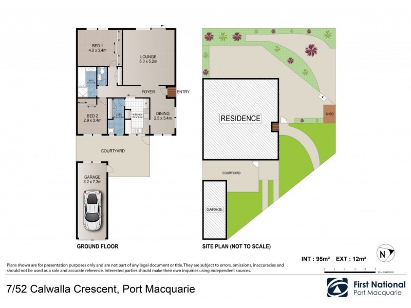 7/52 Calwalla Crescent, Port Macquarie NSW 2444 Floorplan