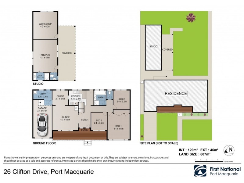 26 Clifton Drive, Port Macquarie NSW 2444 Floorplan