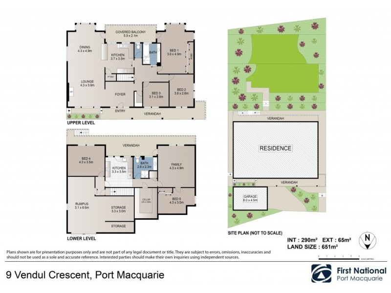 9 Vendul Crescent, Port Macquarie NSW 2444 Floorplan