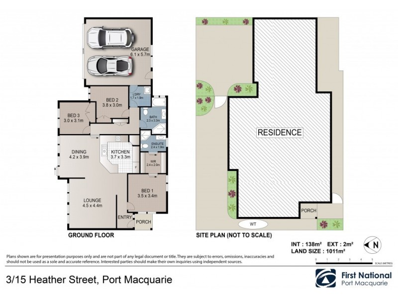 3/15 Heather Street, Port Macquarie NSW 2444 Floorplan