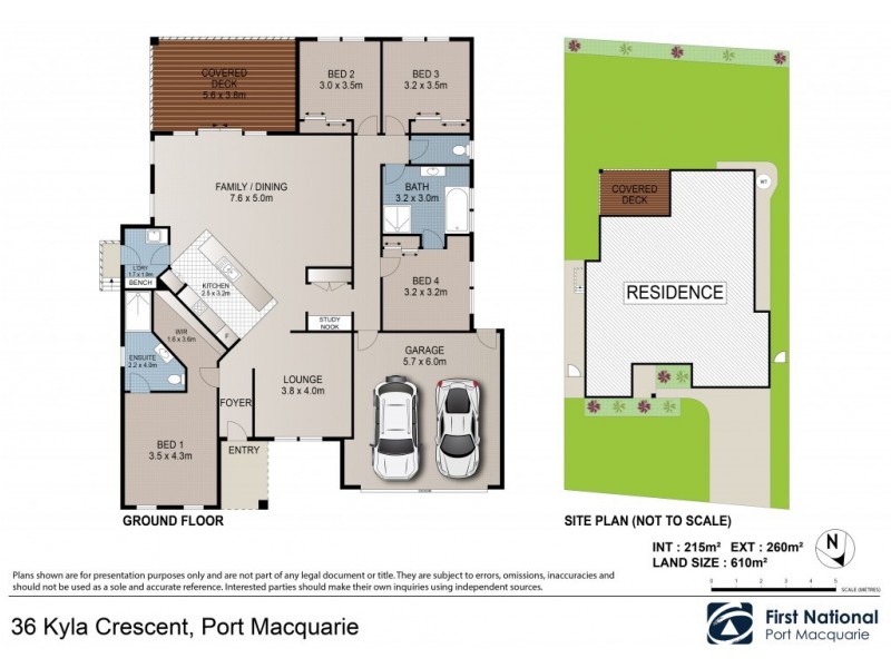 36 Kyla Crescent, Port Macquarie NSW 2444 Floorplan