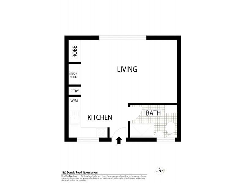 13/2 Donald Road, Queanbeyan NSW 2620 Floorplan