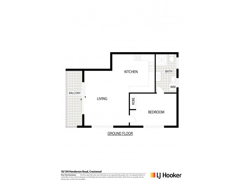 18/104 Henderson Road, Crestwood NSW 2620 Floorplan