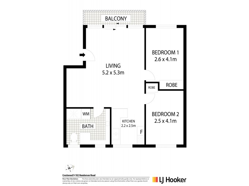 9/102 Henderson Road, Crestwood NSW 2620 Floorplan