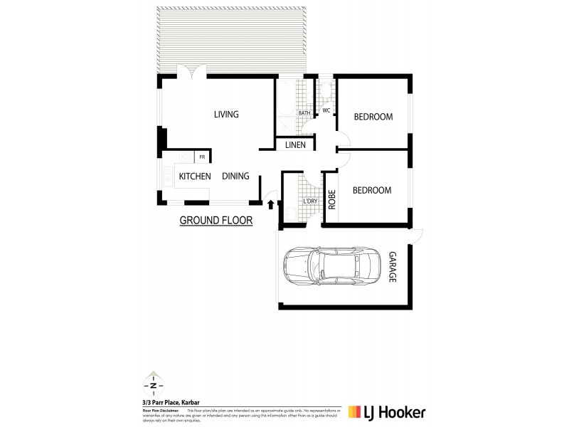 3/3 Parr Place, Karabar NSW 2620 Floorplan