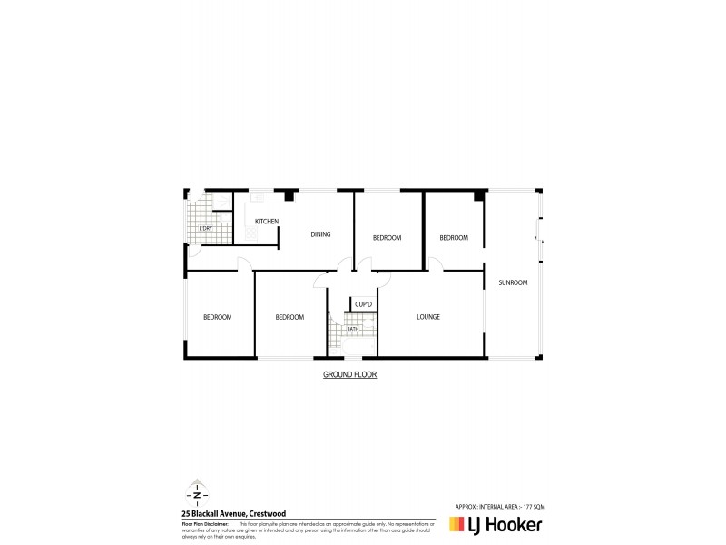25 Blackall Avenue, Crestwood NSW 2620 Floorplan