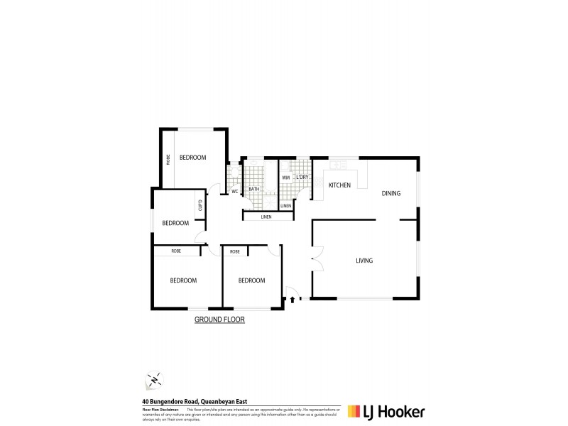 40 Bungendore Road, Queanbeyan NSW 2620 Floorplan