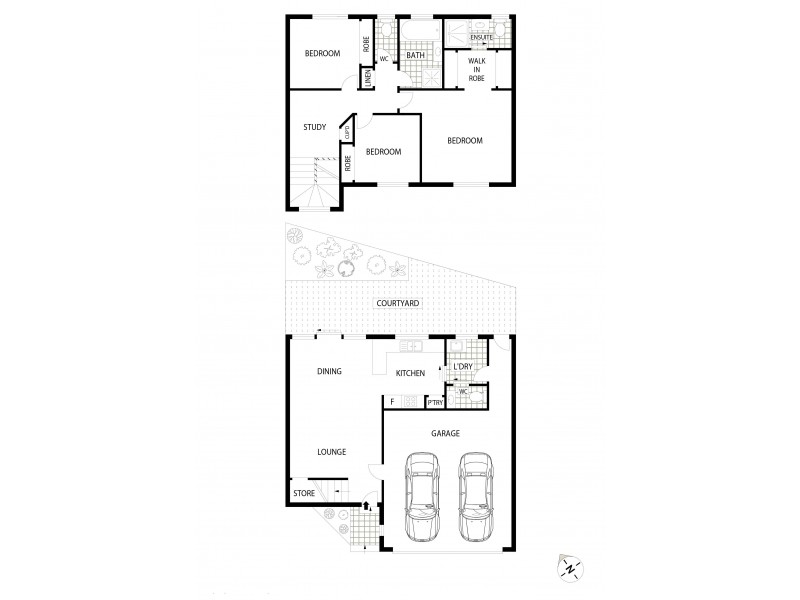 2/4 Erin Street, Queanbeyan NSW 2620 Floorplan