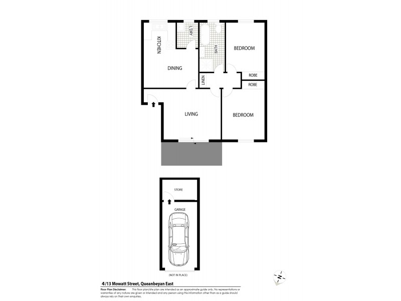 4/13-15 Mowatt Street, Queanbeyan NSW 2620 Floorplan