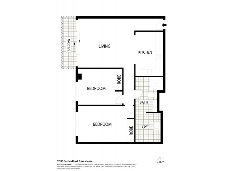 37/86 Derrima Road, Crestwood NSW 2620 Floorplan