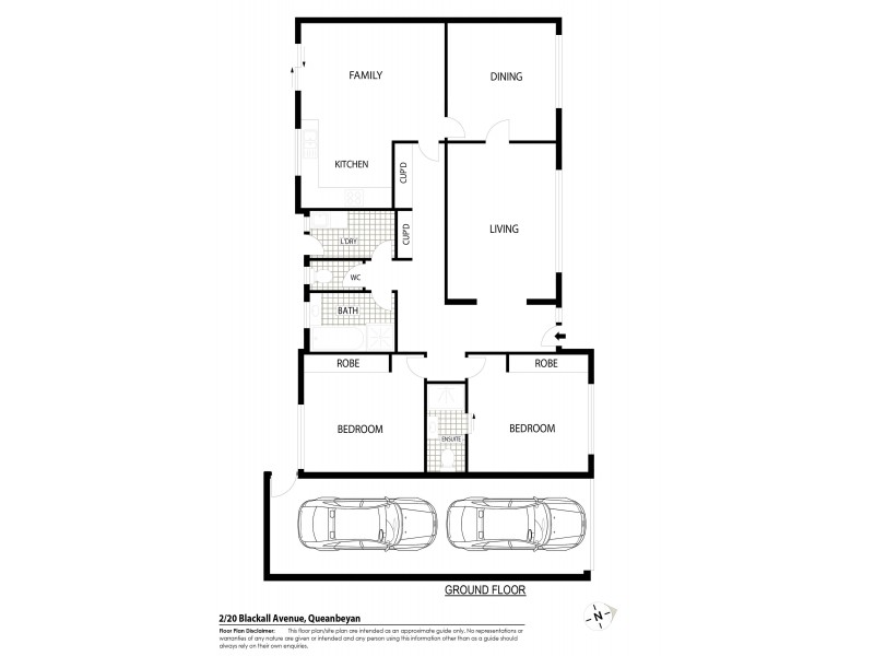 20 Blackall Avenue, Crestwood NSW 2620 Floorplan