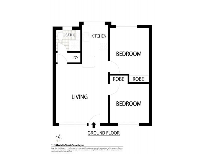 11/38 Isabella Street, Queanbeyan NSW 2620 Floorplan