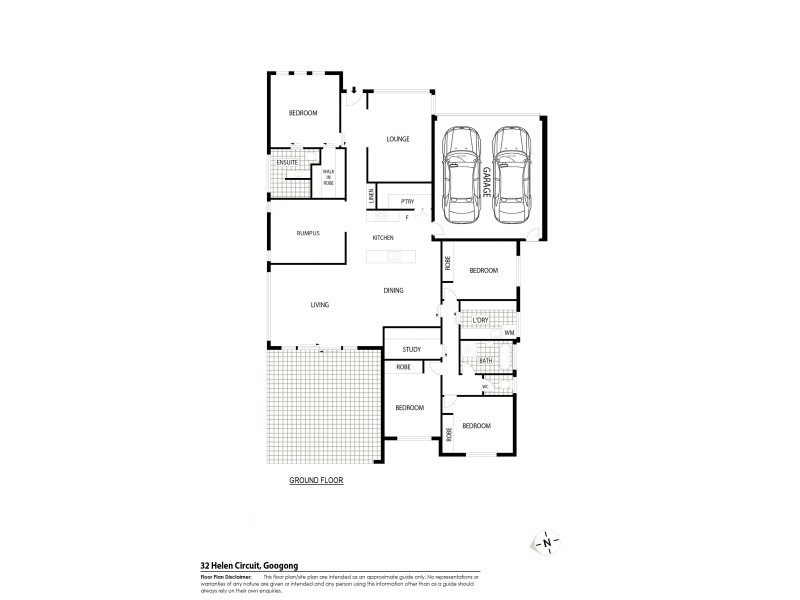 32 Helen Circuit, Googong NSW 2620 Floorplan