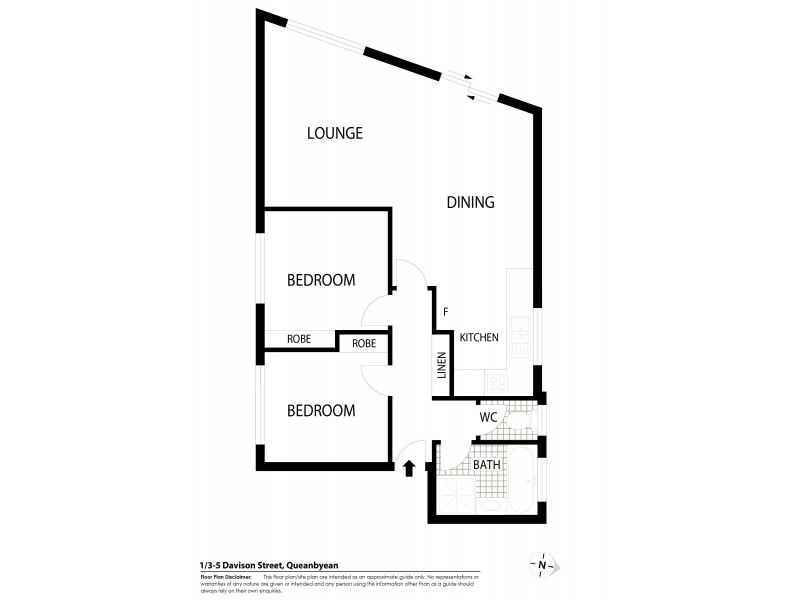 1/3-5 Davison Street, Queanbeyan NSW 2620 Floorplan