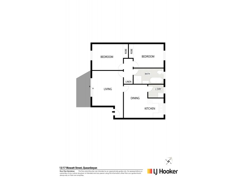 13/17 Mowatt Street, Queanbeyan NSW 2620 Floorplan