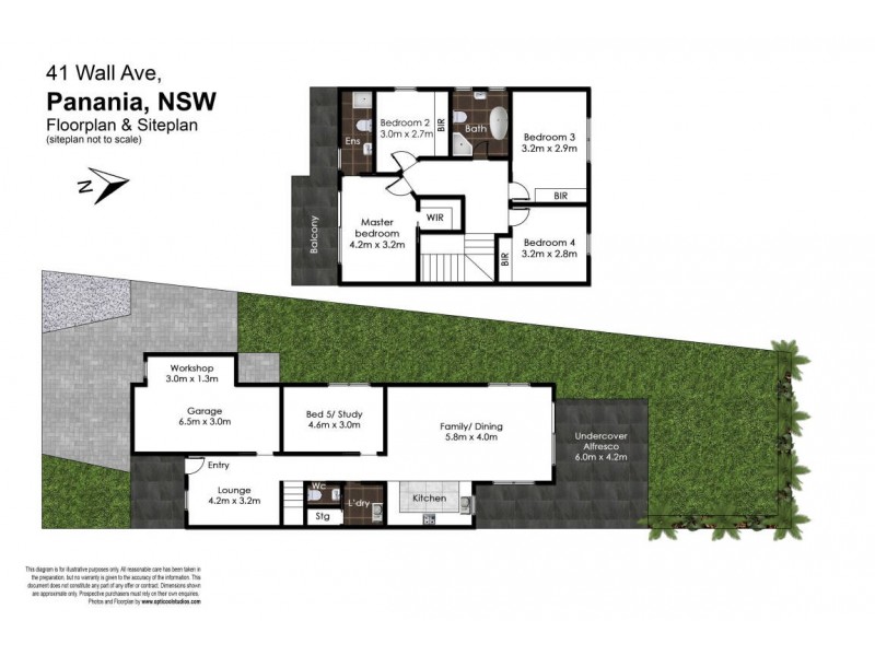 41 Wall Avenue, Panania NSW 2213 Floorplan