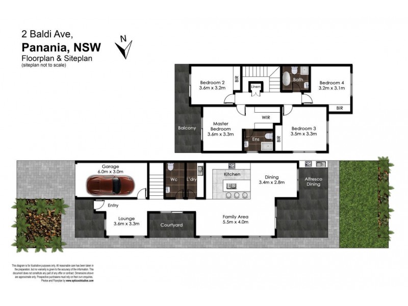 2A Baldi Avenue, Panania NSW 2213 Floorplan
