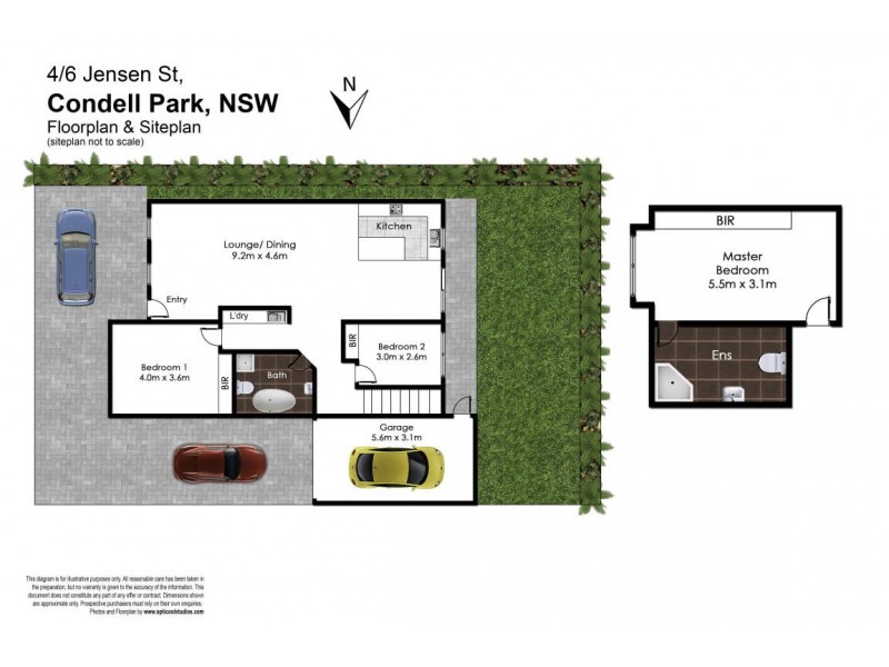 4/6 Jensen Street, Condell Park NSW 2200 Floorplan