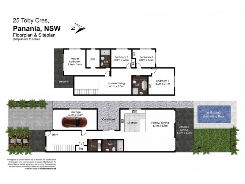 25 Toby Crescent, Panania NSW 2213 Floorplan