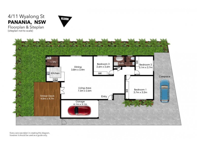 4/11 Wyalong Street, Panania NSW 2213 Floorplan