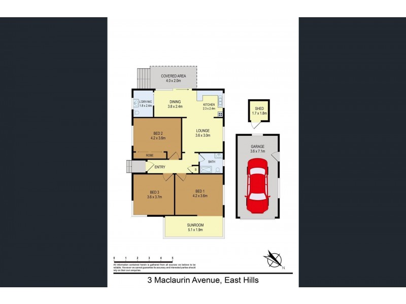 3 Maclaurin Avenue, East Hills NSW 2213