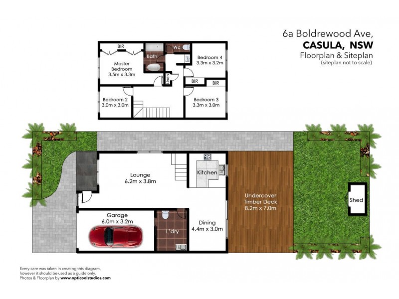6A Boldrewood Avenue, Casula NSW 2170 Floorplan