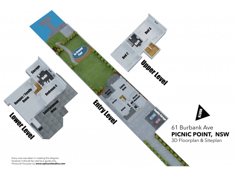 61 Burbank Avenue, Picnic Point NSW 2213 Floorplan
