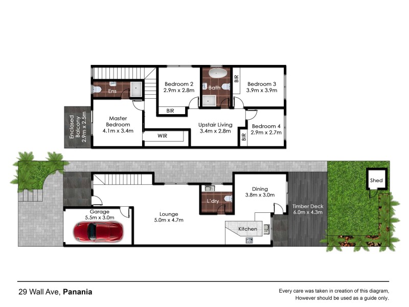 29 Wall Avenue, Panania NSW 2213 Floorplan