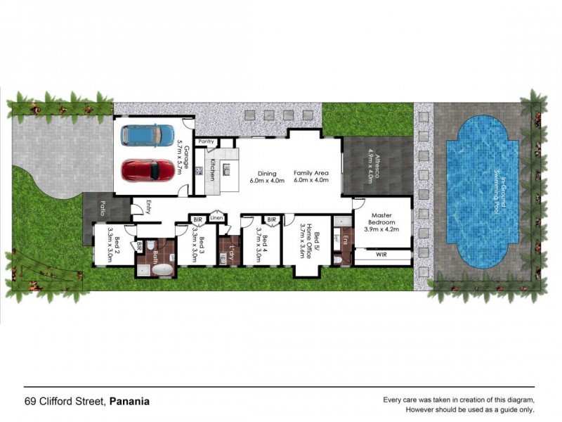 69 Clifford Street, Panania NSW 2213 Floorplan