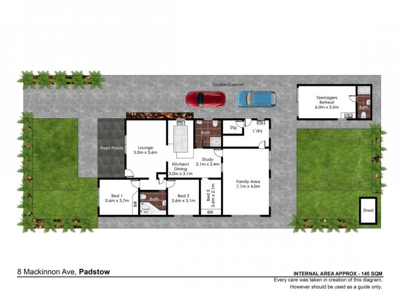 8 MacKinnon Avenue, Padstow NSW 2211 Floorplan