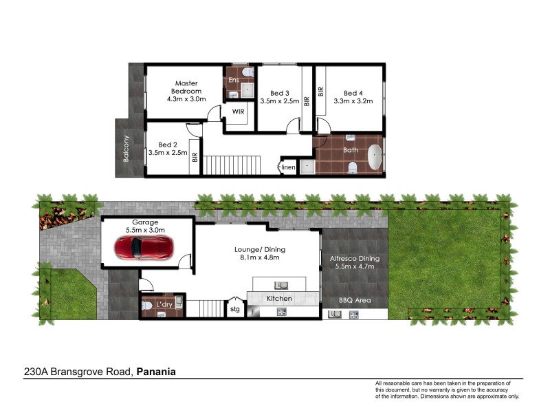230A Bransgrove Road, Panania NSW 2213 Floorplan