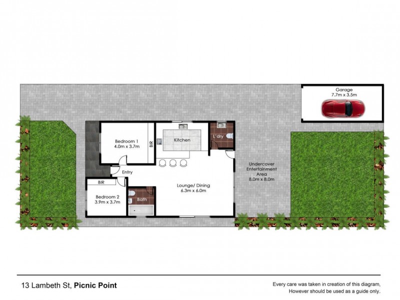 13 Lambeth Street, Panania NSW 2213 Floorplan