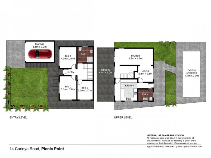 14 Carinya Road, Picnic Point NSW 2213 Floorplan