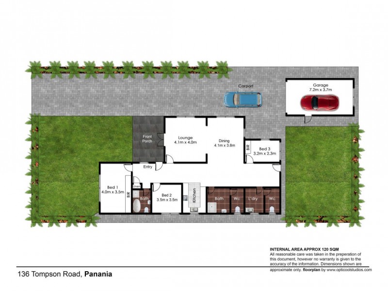136 Tompson Road, Panania NSW 2213 Floorplan