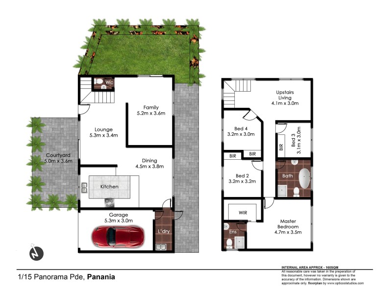 1/15 Panorama Parade, Panania NSW 2213 Floorplan