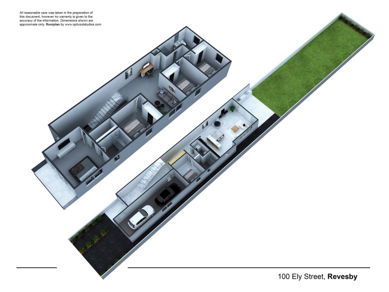 100 Ely Street, Revesby NSW 2212 Floorplan