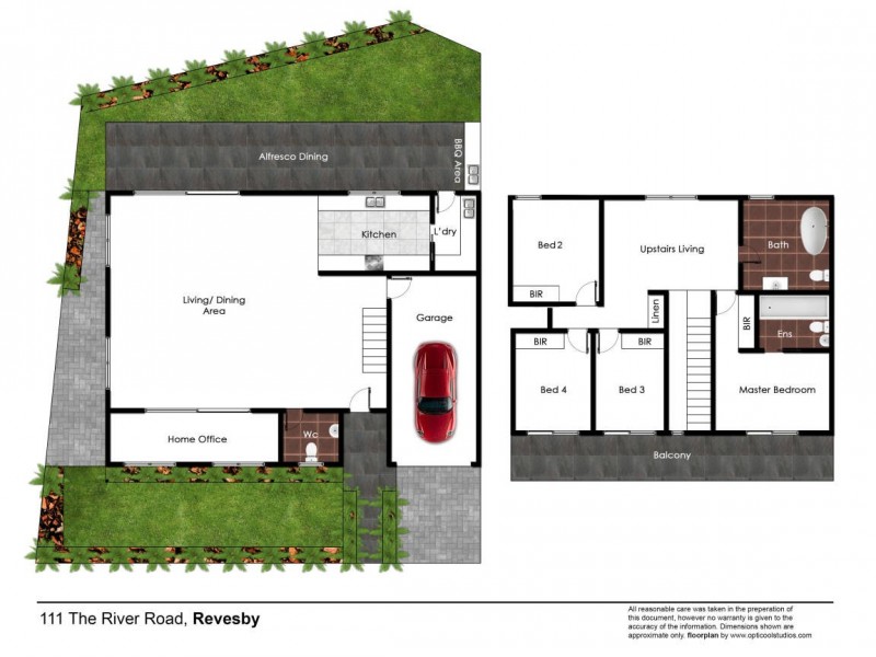 111 The River Road, Revesby NSW 2212 Floorplan