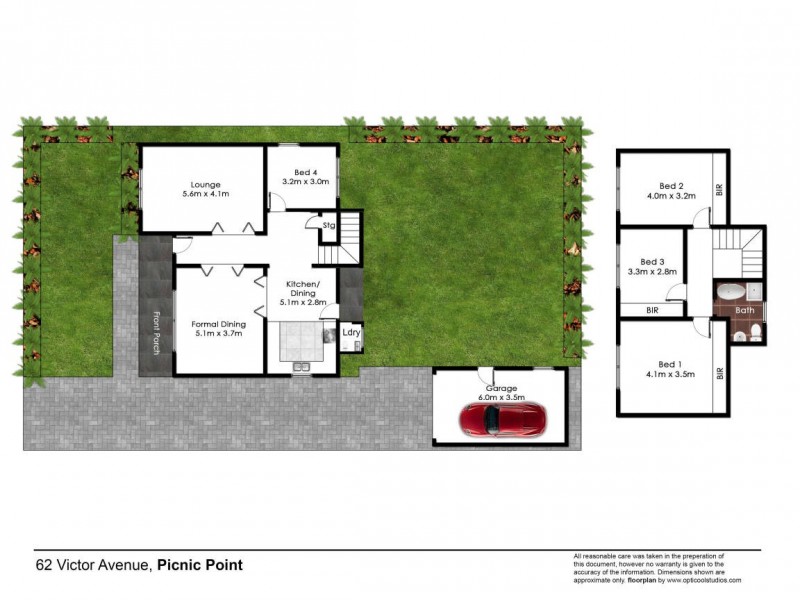 62 Victor Avenue, Picnic Point NSW 2213 Floorplan