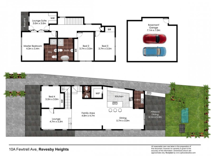 10A Fewtrell Avenue, Revesby Heights NSW 2212 Floorplan