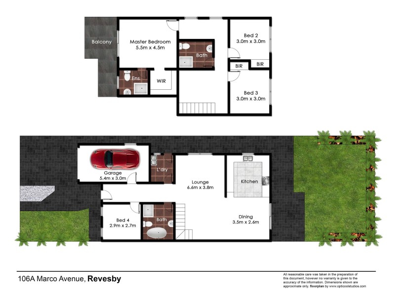 106A Marco Avenue, Revesby NSW 2212 Floorplan