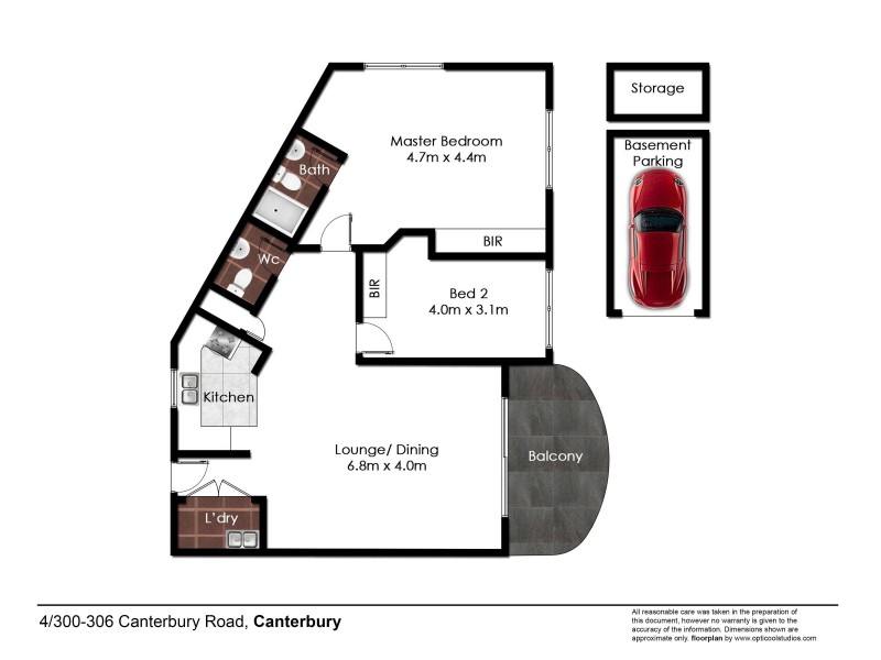 4/300-306 Canterbury Road, Canterbury NSW 2193 Floorplan