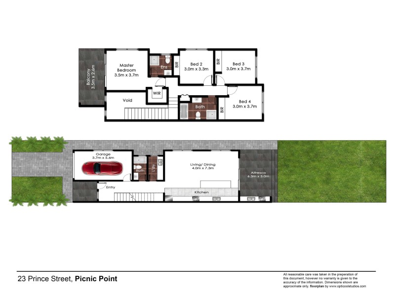 23 Prince Street, Picnic Point NSW 2213 Floorplan