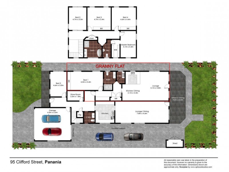 95 Clifford Street, Panania NSW 2213 Floorplan